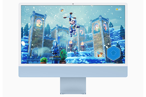 画像ギャラリー No.004のサムネイル画像 / Apple，「Apple M1」搭載の新型「iMac」を発表。鮮やかな7色のカラーバリエーションを用意