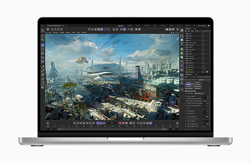 画像ギャラリー No.002のサムネイル画像 / Apple，新型「MacBook Pro」計2製品を発表。独自プロセッサ「M1 Pro」「M1 Max」採用で大幅な性能向上を実現