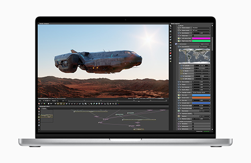 画像ギャラリー No.003のサムネイル画像 / Apple，新型「MacBook Pro」計2製品を発表。独自プロセッサ「M1 Pro」「M1 Max」採用で大幅な性能向上を実現