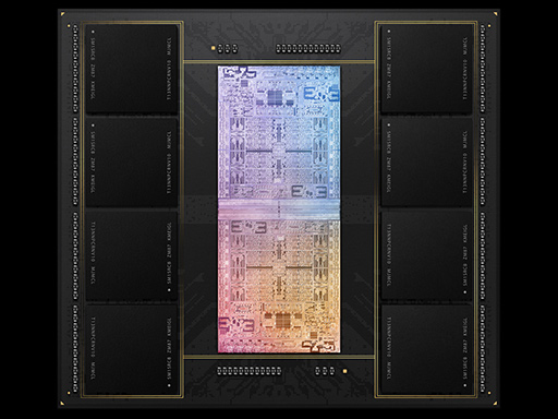 画像ギャラリー No.002のサムネイル画像 / Apple,新型SoC「M1 Ultra」を発表。M1 Maxを2基結合したトランジスタ数1140億個のモンスターチップ