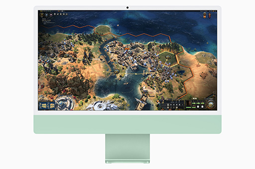 画像ギャラリー No.003のサムネイル画像 / 24インチ「iMac」が3年ぶりに新登場。iPad Proと同じ「M4」プロセッサで高性能&AI対応を実現