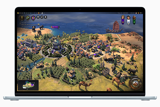 画像ギャラリー No.004のサムネイル画像 / Appleから薄型ノートPC「MacBook Air」2025年モデルが登場。CPUとGPU性能を強化したマイナーチェンジモデル