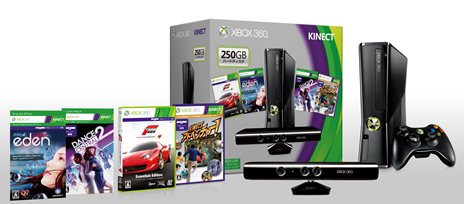 画像ギャラリー No.003のサムネイル画像 / 「Xbox 360 250GB ＋ Kinect」に「Forza Motorsport 4 Essentials Edition」など3タイトルを追加したプレミアムセットが数量限定で3月7日に発売