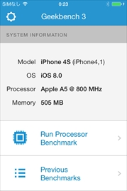 画像ギャラリー No.021のサムネイル画像 / 発売されたばかりのiPhone 6を触って，気になるところをいろいろ調べてみました。iPhone 6でのゲーム画面表示やベンチマーク結果を掲載。ゲームの機種変手続きは忘れずに！