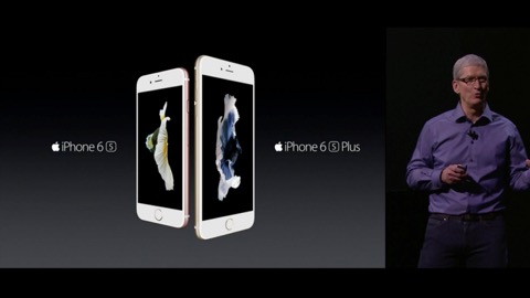 画像ギャラリー No.001のサムネイル画像 / iPhone 6s/6s Plusは日本では9月25日発売，予約は9月12日から。4K動画の撮影や“3D Touch”による操作性の向上，A9チップ採用による性能向上がポイント