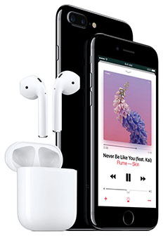 画像ギャラリー No.006のサムネイル画像 / Apple,防水防塵仕様で国内向けはFelicaにも対応する「iPhone 7」「iPhone 7 Plus」を発表。日本では9月9日に予約受付開始,翌週16日に発売へ