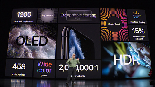 画像ギャラリー No.006のサムネイル画像 / Apple,「iPhone 11 Pro」シリーズと「iPhone 11」を発表。スマホ最速を謳うSoC「A13 Bionic」を採用