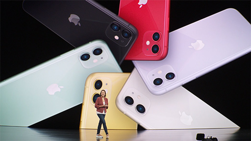 画像ギャラリー No.010のサムネイル画像 / Apple,「iPhone 11 Pro」シリーズと「iPhone 11」を発表。スマホ最速を謳うSoC「A13 Bionic」を採用