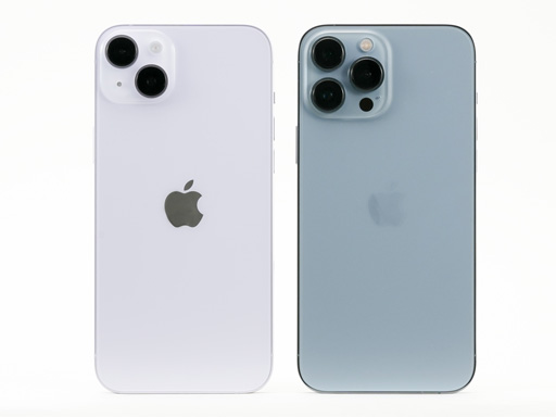 画像ギャラリー No.004のサムネイル画像 / 写真で見る「iPhone 14 Plus」。新たに加わった大画面モデルを前世代のハイエンド製品と比較してみた