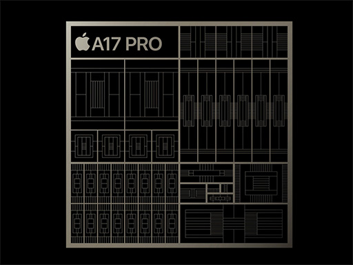 画像ギャラリー No.022のサムネイル画像 / 「iPhone 15 Pro Max」テストレポート。ハイエンドらしい飛躍を遂げたが,真価を発揮するのはもう少し先か