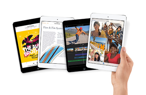 画像ギャラリー No.002のサムネイル画像 / Apple,Retina display搭載の「iPad mini」と薄型軽量化を実現した「iPad Air」を発表