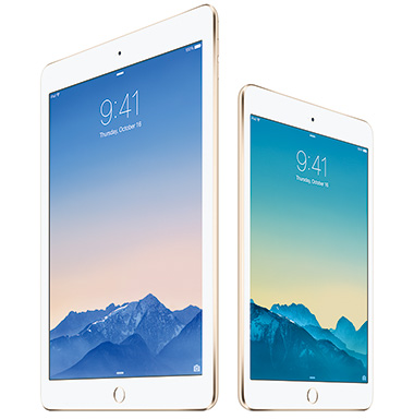 画像ギャラリー No.002のサムネイル画像 / Apple,厚さ約6.1mmでA8Xプロセッサ搭載の「iPad Air 2」を発表。A7プロセッサ搭載の「iPad mini 3」はマイナーチェンジのみ