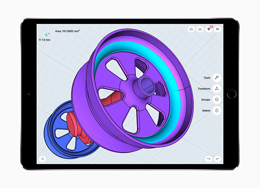 画像ギャラリー No.006のサムネイル画像 / Apple,新型「iPad Pro」を発表。液晶パネルは12.9インチと,9.7インチに代わる10.5インチの2モデル展開に