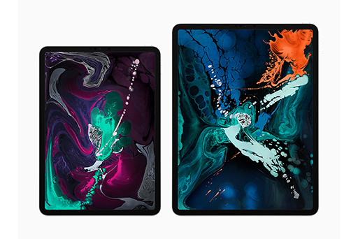 画像ギャラリー No.002のサムネイル画像 / Apple，「iPad Pro」の2018年モデルを11月7日発売。11インチと12.9インチの2モデル構成でiOS端末初のUSB Type-Cポートを採用