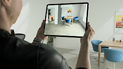 画像ギャラリー No.006のサムネイル画像 / 第4世代「iPad Pro」が発表。A12Z Bionicチップを採用，デュアルカメラ＆LiDARスキャナを搭載。角度調整が可能な「Magic Keyboard」も