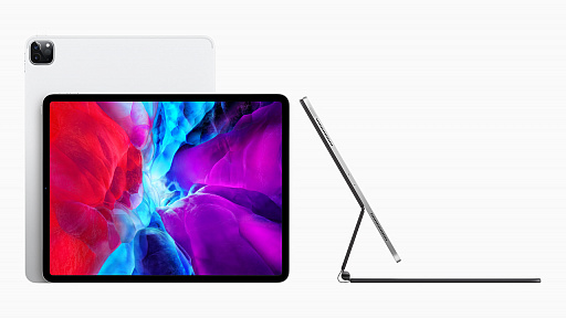画像ギャラリー No.009のサムネイル画像 / 第4世代「iPad Pro」が発表。A12Z Bionicチップを採用，デュアルカメラ＆LiDARスキャナを搭載。角度調整が可能な「Magic Keyboard」も