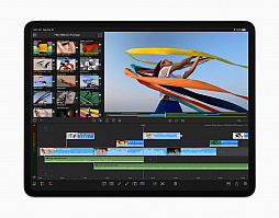 画像ギャラリー No.013のサムネイル画像 / 第4世代「iPad Pro」が発表。A12Z Bionicチップを採用，デュアルカメラ＆LiDARスキャナを搭載。角度調整が可能な「Magic Keyboard」も