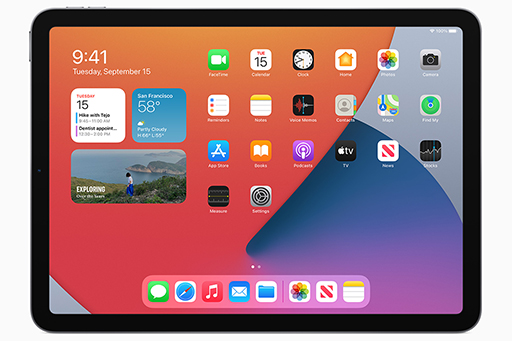 画像ギャラリー No.006のサムネイル画像 / 第4世代の新型「iPad Air」が10.9インチ液晶＆「A14 Bionic」搭載で登場。「A12 Bionic」搭載の第8世代「iPad」は9月18日発売