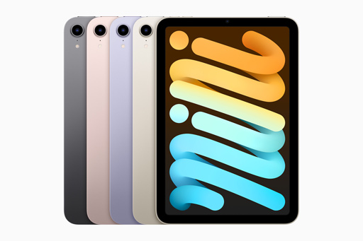画像ギャラリー No.002のサムネイル画像 / Apple,新型「iPad mini」と「iPad」を9月24日発売。iPad miniは画面サイズ拡大にUSB Type-C,5G通信対応と大幅パワーアップ