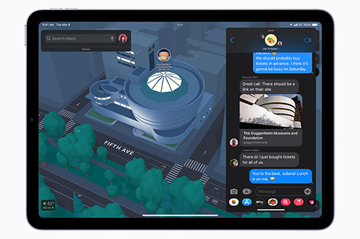 画像ギャラリー No.005のサムネイル画像 / Apple,シリーズ初のM1プロセッサ採用で性能向上した「iPad Air」第5世代モデルを3月18日発売