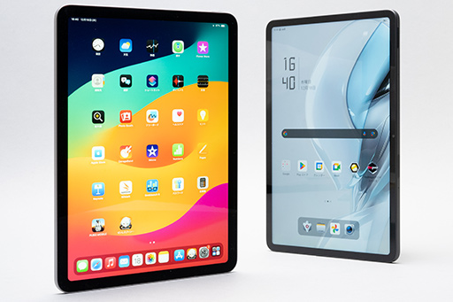 画像ギャラリー No.002のサムネイル画像 / ゲーマーに適したタブレットはどっちだ!?　「iPad Air」2024年モデル vs Android最強タブレット「REDMAGIC Nova」を比べてみよう