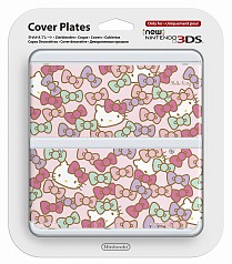 画像ギャラリー No.002のサムネイル画像 / 「ハローキティ」デザインのNewニンテンドー3DS用きせかえプレートが11月28日発売。本体とセットになったお得なパックも