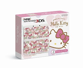 画像ギャラリー No.003のサムネイル画像 / 「ハローキティ」デザインのNewニンテンドー3DS用きせかえプレートが11月28日発売。本体とセットになったお得なパックも