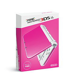 画像ギャラリー No.011のサムネイル画像 / Newニンテンドー3DS LLに春らしい新色が登場。「ライム×ブラック」「ピンク×ホワイト」の2色が6月9日発売へ