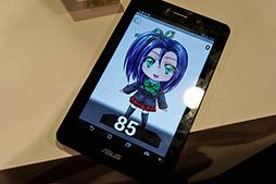 画像ギャラリー No.015のサムネイル画像 / ASUS，国内初のAtom採用Androidタブレットとなる「Fonepad」を4月25日に発売。SIMロックフリーの3G通信機能搭載