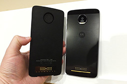 画像ギャラリー No.020のサムネイル画像 / Motorolaの新SIMフリースマホ「Moto Z」&「Moto Z Play」をじっくりチェック。ベンチは不許可でもデレステはプレイしてきた