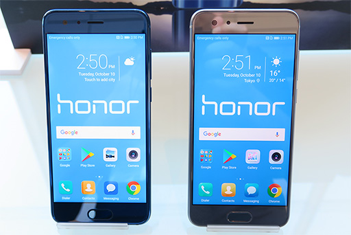 画像ギャラリー No.002のサムネイル画像 / Huawei，ミドルクラス市場向けのSIMロックフリースマートフォン「honor 9」を10月12日に国内発売