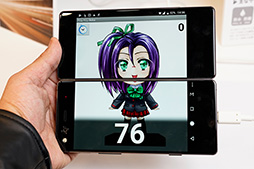 画像ギャラリー No.027のサムネイル画像 / ZTEの2画面スマホ「M Z-01K」テストレポート。復活のMEDIAS W的二つ折り端末は快適な“ながらゲームマシン”の可能性を秘める