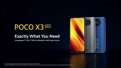 画像ギャラリー No.002のサムネイル画像 / Xiaomi,4眼式カメラ搭載のミドルクラススマホ「POCO X3 NFC」を発表。搭載SoCはSnapdragon 732G
