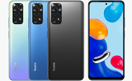 画像ギャラリー No.001のサムネイル画像 / Xiaomiが「Redmi Note 11」を国内発売。4眼式カメラ搭載で税込約2万5000円のLTE対応スマートフォン