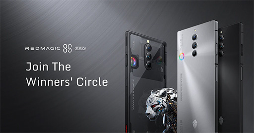 画像ギャラリー No.001のサムネイル画像 / ゲーマー向けスマホ「REDMAGIC 8S Pro」の予約受付が始まる。最大3.36GHz駆動の高クロック版Snapdragon 8 Gen 2を採用
