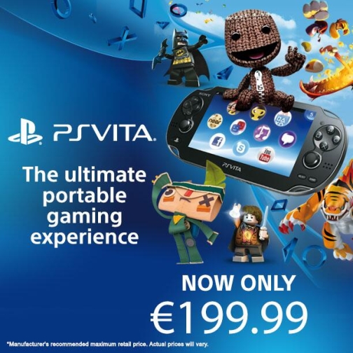 画像ギャラリー No.002のサムネイル画像 / 【速報】［gamescom］PlayStation Vitaが新価格199.99ユーロに値下げ。メモリカードの値下げも発表