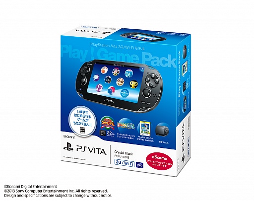 画像ギャラリー No.001のサムネイル画像 / 現行PS Vitaに「みんなのGOLF 6」や容量32GBのメモリーカードなどが同梱されたパッケージが10月31日に2万4129円で発売