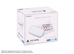 画像ギャラリー No.002のサムネイル画像 / PS Vitaの新色「ライトピンク/ホワイト」にアパレルブランド「MERCURYDUO」製アクセサリがセットになった数量限定モデル，11月13日発売