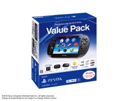 画像ギャラリー No.001のサムネイル画像 / 「PlayStation Vita Value Pack」が11月27日に発売。本体とメモリーカードやポーチがセットになり，「チェインクロニクルV」など複数タイトルのアイテムも付属