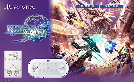 画像ギャラリー No.003のサムネイル画像 / PS Vita「ファンタシースター ノヴァ」の刻印を施したPS Vita/PS Vita TVがソニーストア限定で11月27日発売。予約受付は本日スタート