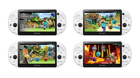 画像ギャラリー No.005のサムネイル画像 / 「Minecraft」仕様のPS Vita本体とソフト，そしてグッズやDLCなどの特典をまとめたプレミアムモデルが数量限定で7月27日発売へ