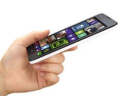 画像ギャラリー No.004のサムネイル画像 / マウスコンピューター,Windows Phone 8.1搭載スマートフォン「MADOSMA」の予約販売を開始