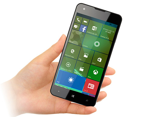 画像ギャラリー No.003のサムネイル画像 / マウスコンピューター,Windows 10 Mobile搭載スマートフォン「MADOSMA」を2015年内に発売