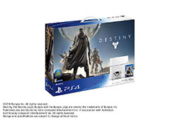画像ギャラリー No.001のサムネイル画像 / PS4初のカラバリ「グレイシャー・ホワイト」と「Destiny」をセットにした「PlayStation 4 Destiny Pack」が9月11日に発売。PS4版「Destiny」のCBTは本日スタート