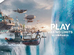 PlayStationの新CM「Play Has No Limits -遊びの限界を超える-｣篇が公開
