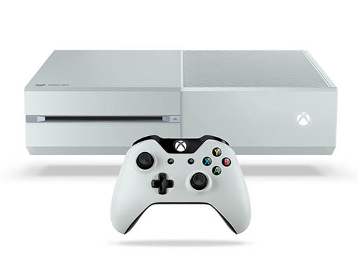 画像ギャラリー No.001のサムネイル画像 / 白色のXbox One本体と「Halo: The Master Chief Collection」のダウンロード版がセットの限定モデル，2月19日に発売