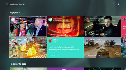 画像ギャラリー No.004のサムネイル画像 / ［E3 2015］Windows 10アップグレード後のXbox Oneで導入される新機能が明らかに。音声検索機能「Cortana」でゲーム内情報を検索可能