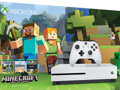 Xbox One S 500GB（Minecraft 同梱版）が2017年1月26日に税別2万9980円で販売開始。Xbox One版，追加DLC 13個，Win 10版が同梱