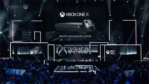 画像ギャラリー No.003のサムネイル画像 / ［E3 2017］「Project Scorpio」の製品名は「Xbox One X」に決定。世界市場では499ドルで11月7日発売