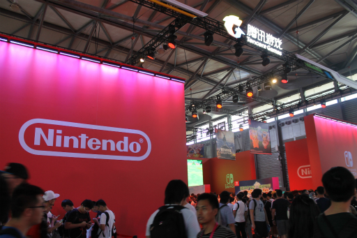 画像ギャラリー No.001のサムネイル画像 / ［CJ2019］TencentブースにNintendo Switchがプレイアブル出展。任天堂は中国でも人気
